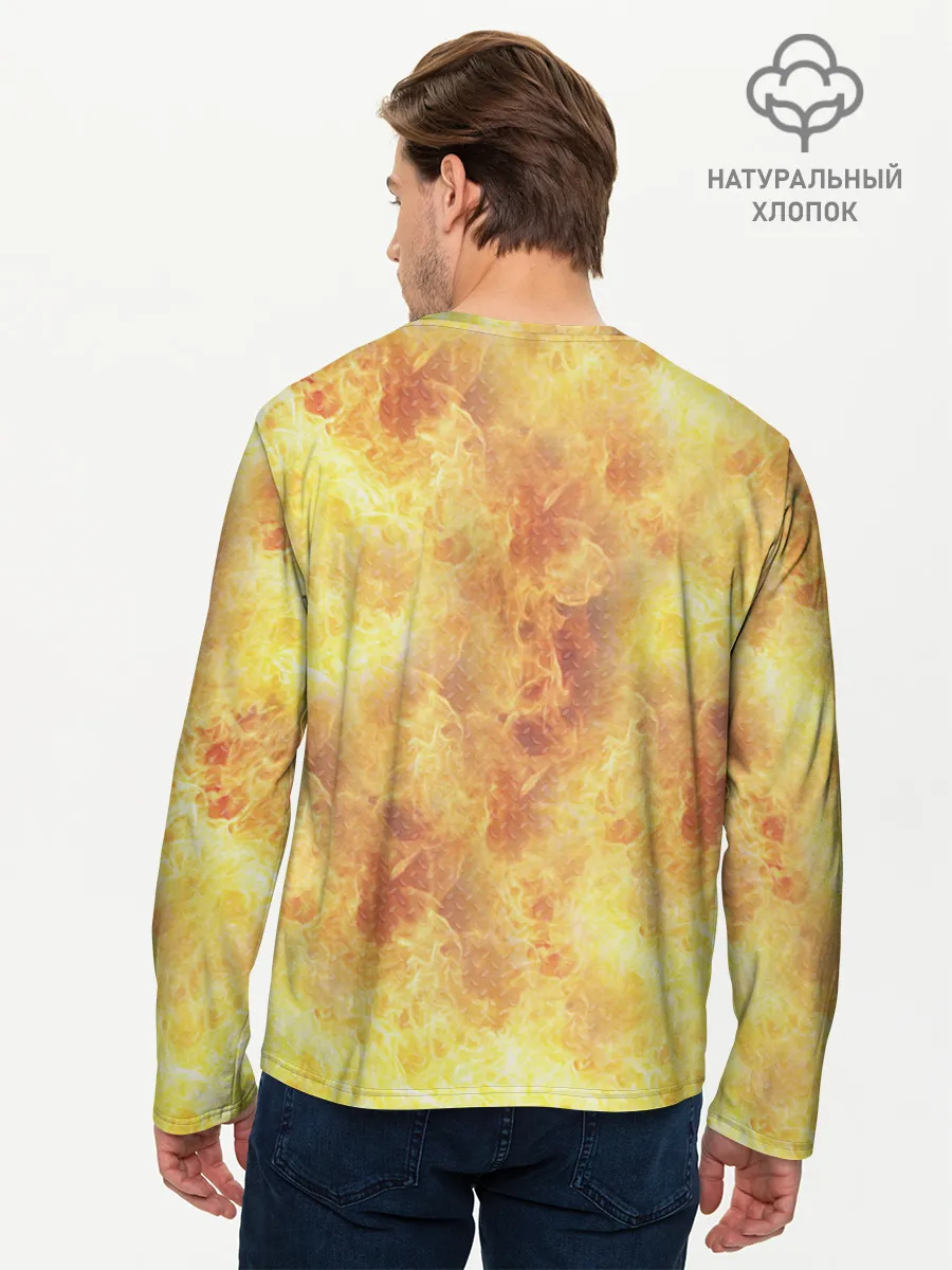 Мужской лонгслив базовый / Roblox