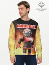 Мужской лонгслив базовый / Roblox