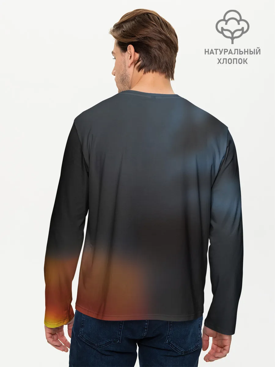 Мужской лонгслив базовый / Геральт Ведьмак