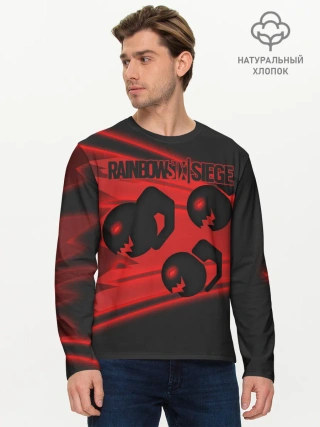Мужской лонгслив базовый / Rainbow Six: Siege