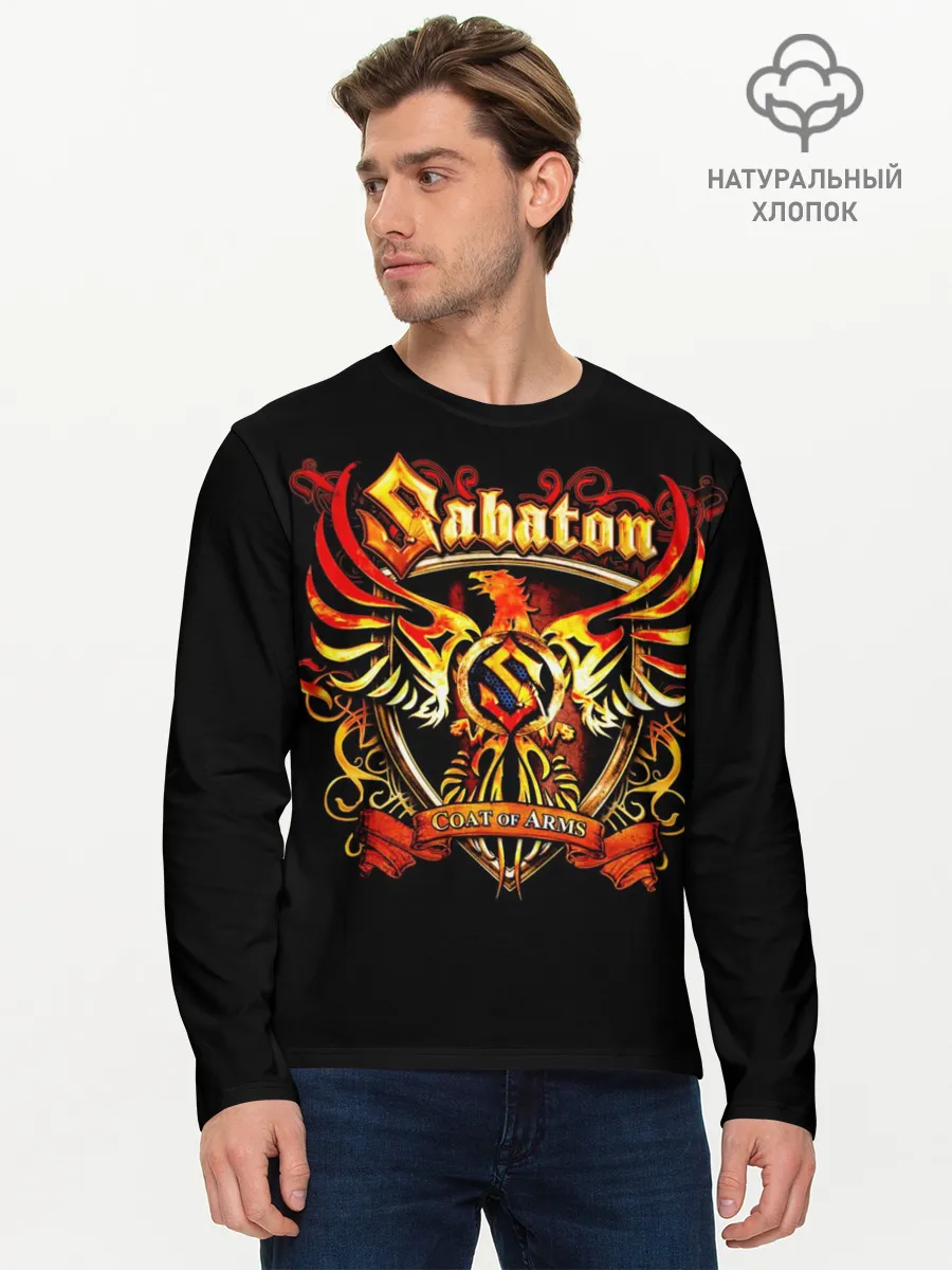 Мужской лонгслив базовый / Sabaton