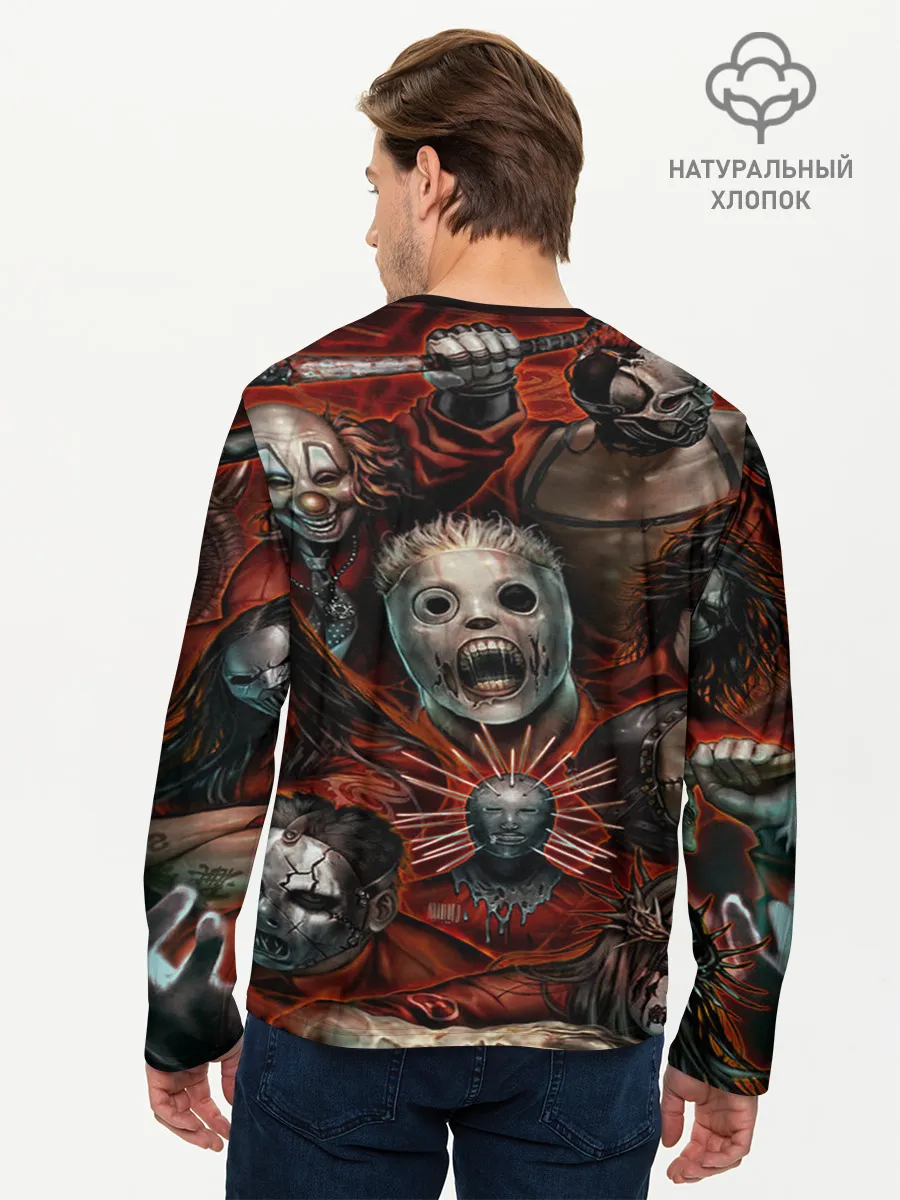 Мужской лонгслив базовый / Slipknot
