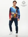 Мужской лонгслив базовый / Sonic