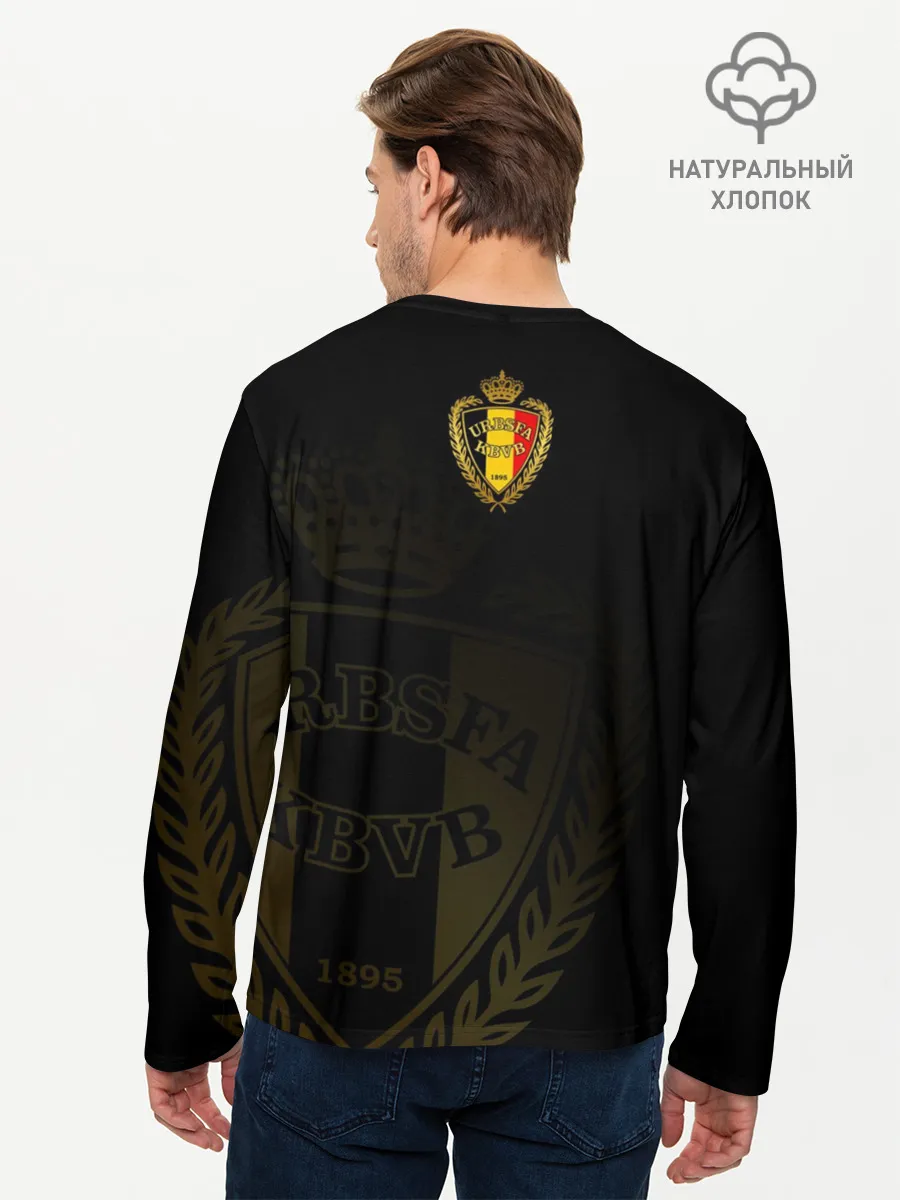 Мужской лонгслив базовый / Бельгия