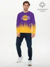 Мужской лонгслив базовый / LA LAKERS