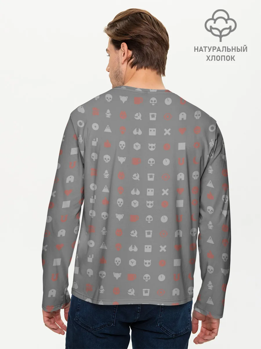 Мужской лонгслив базовый / LOVE DEATH + ROBOTS