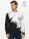 Мужской лонгслив базовый / Mercedes
