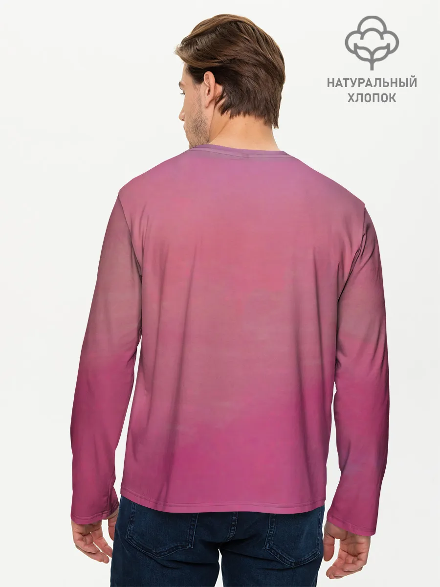 Мужской лонгслив базовый / Sadness