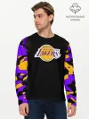 Мужской лонгслив базовый / LA LAKERS