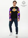 Мужской лонгслив базовый / LA LAKERS