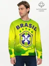 Мужской лонгслив базовый / Бразилия