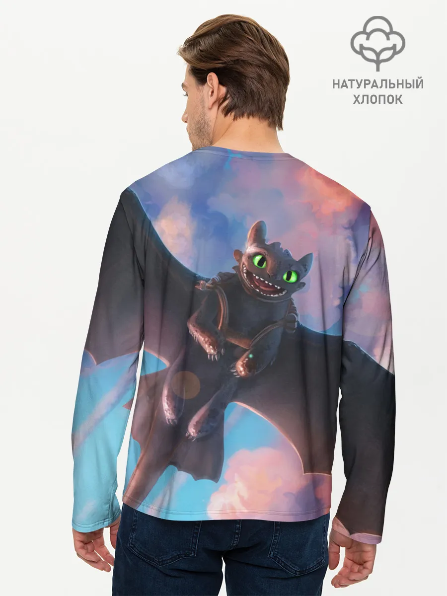 Мужской лонгслив базовый / Беззубик