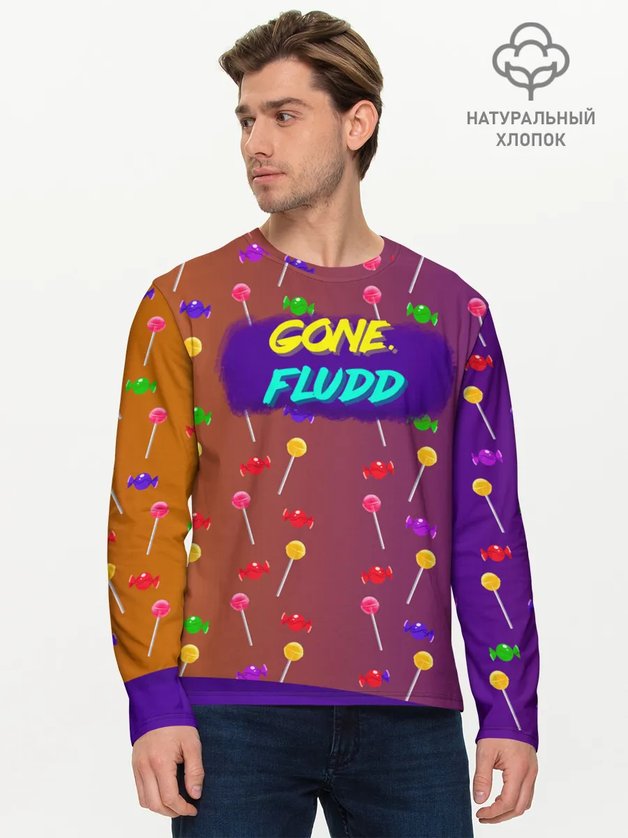 Мужской лонгслив базовый / Gone.Fludd