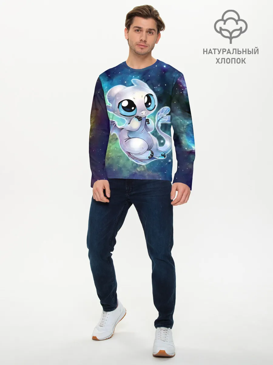 Мужской лонгслив базовый / дневная фурия