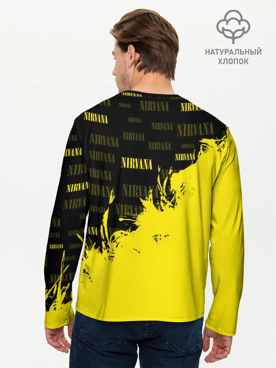 Мужской лонгслив базовый / NIRVANA