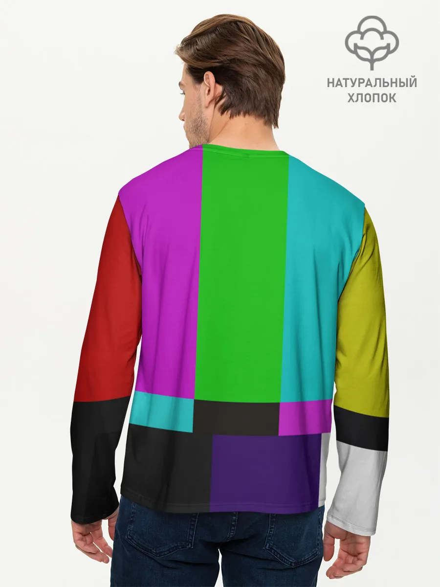 Мужской лонгслив базовый / Настроечная таблица