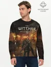 Мужской лонгслив базовый / The witcher