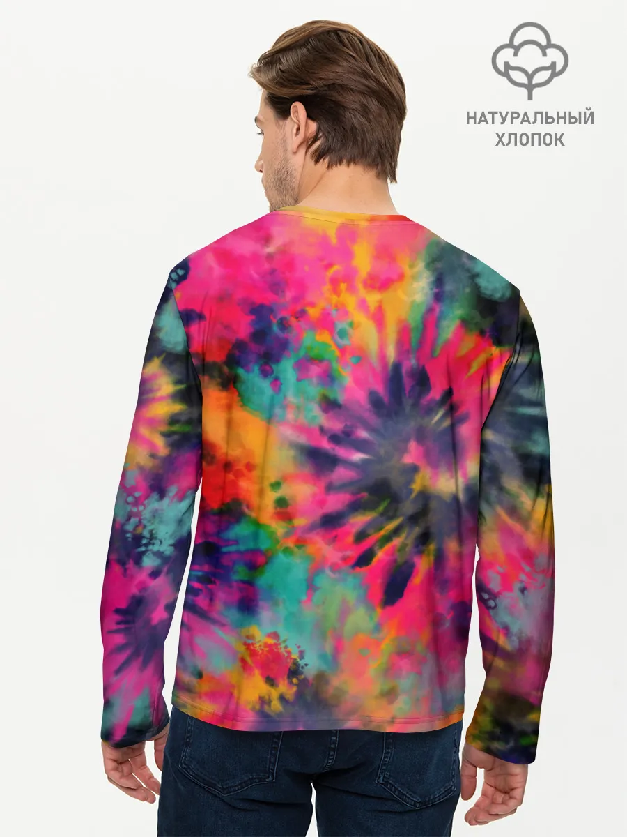 Мужской лонгслив базовый / Хиппи