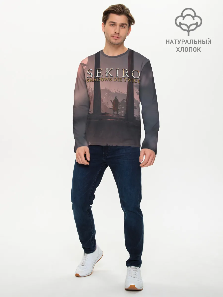 Мужской лонгслив базовый / Sekiro: Shadows Die Twice