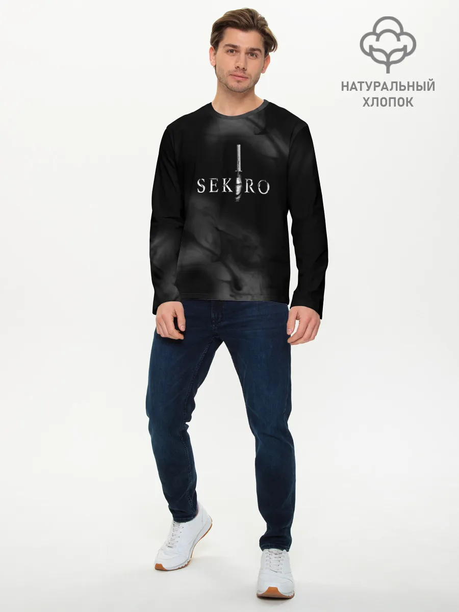 Мужской лонгслив базовый / Sekiro: Shadows Die Twice
