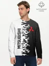 Мужской лонгслив базовый / MITSUBISHI