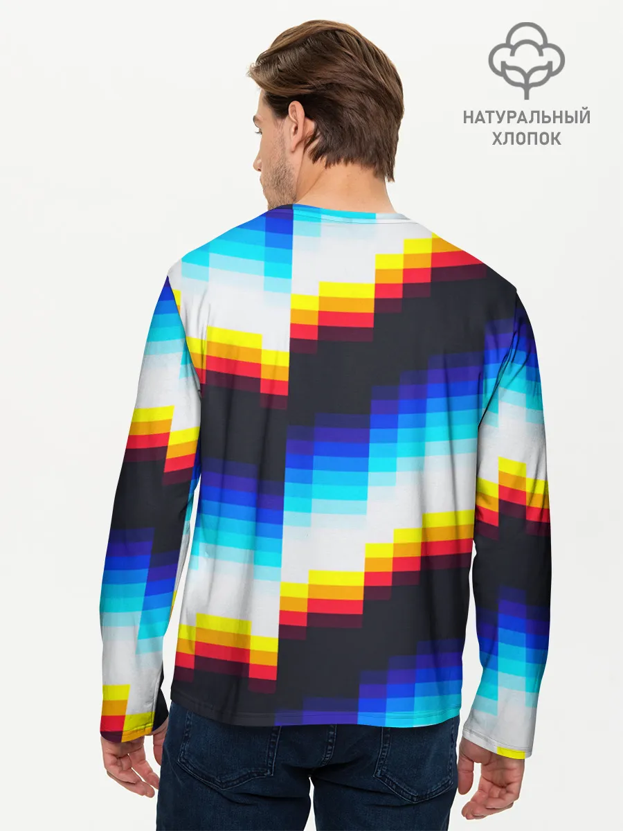 Мужской лонгслив базовый / pantone