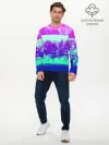 Мужской лонгслив базовый / color neon collection