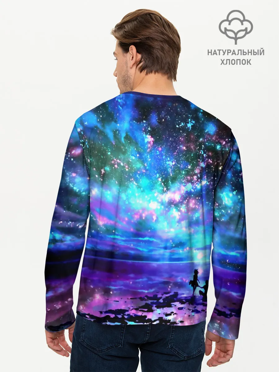 Мужской лонгслив базовый / Романтика