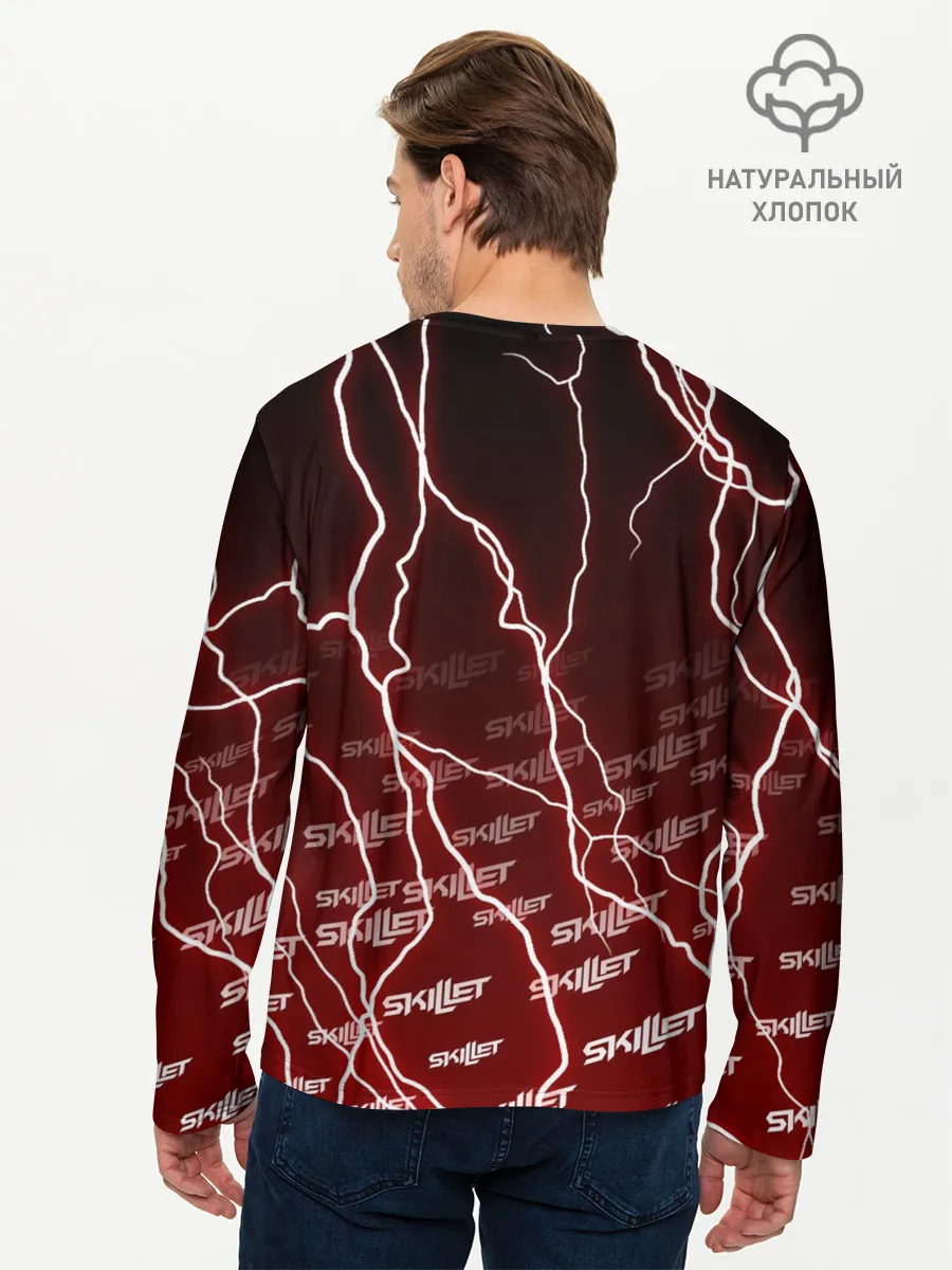 Мужской лонгслив базовый / SKILLET