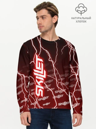 Мужской лонгслив базовый / SKILLET