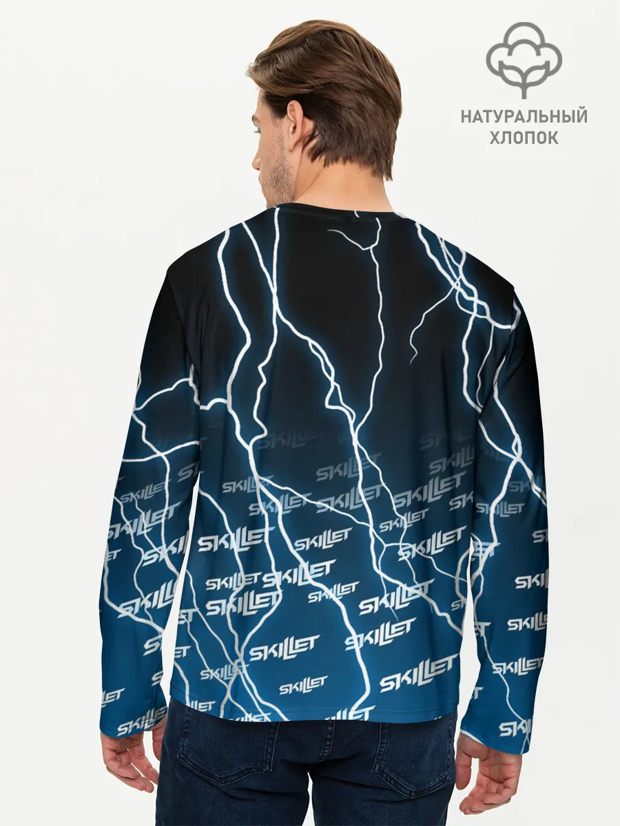 Мужской лонгслив базовый / SKILLET