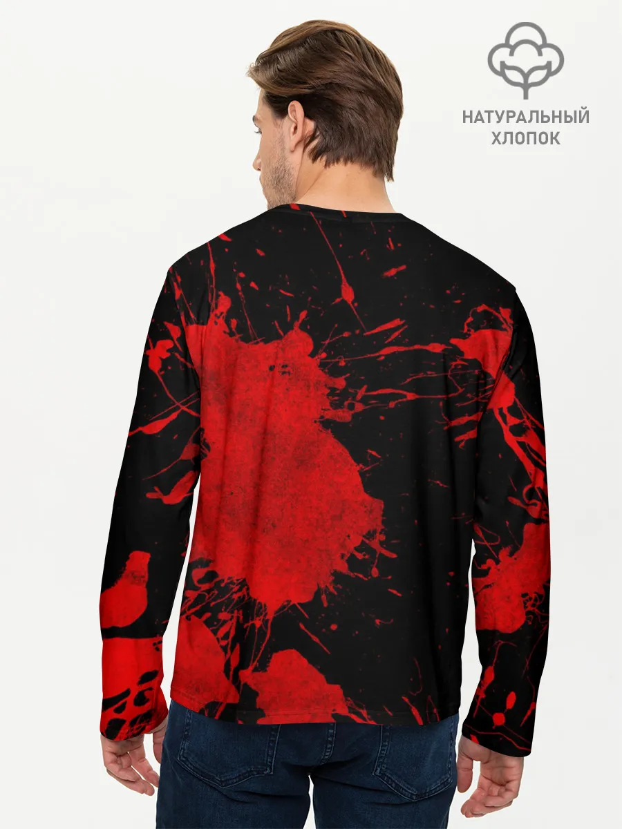 Мужской лонгслив базовый / NASA