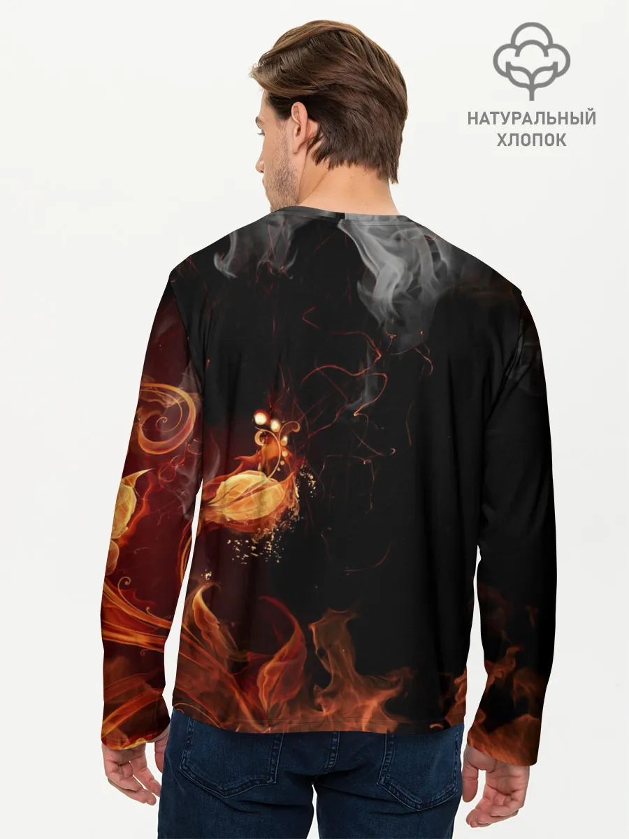 Мужской лонгслив базовый / Метро: Исход