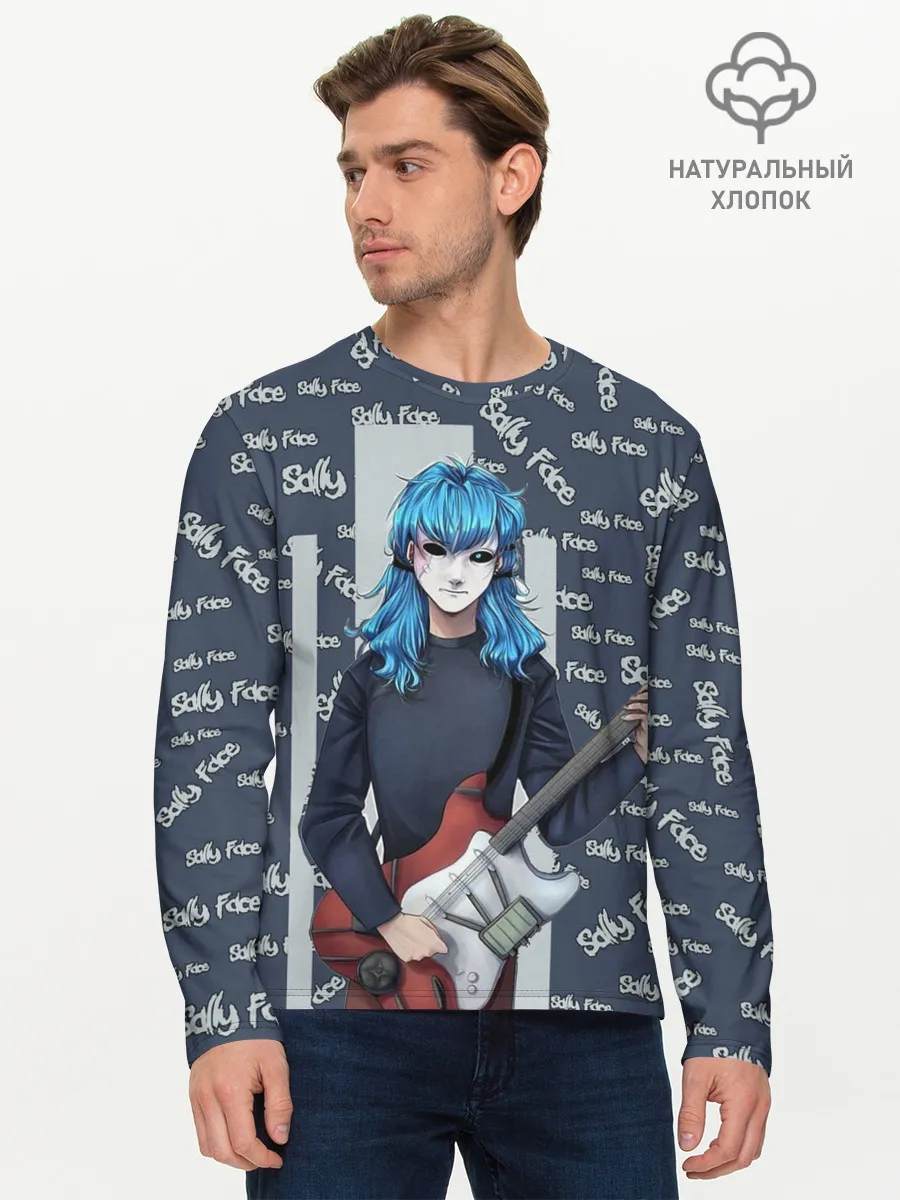 Мужской лонгслив базовый / Sally Face