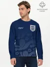 Мужской лонгслив базовый / Сборная Англии