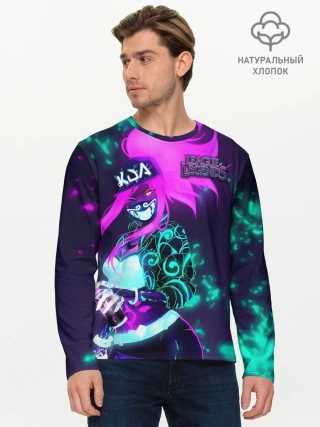 Мужской лонгслив базовый / League of Legends