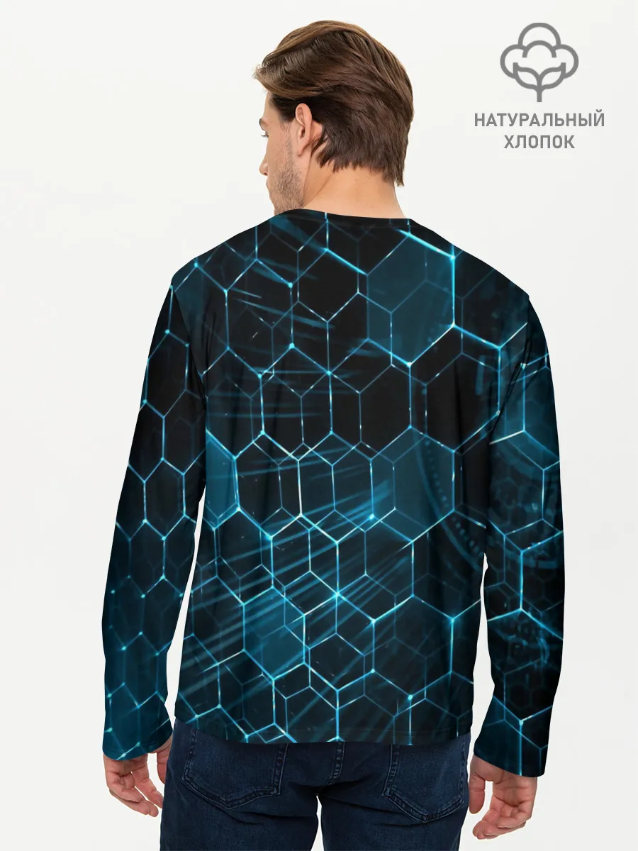 Мужской лонгслив базовый / Броня