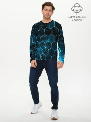 Мужской лонгслив базовый / Броня