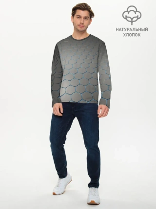 Мужской лонгслив базовый / СТАЛЬНЫЕ ГРАНИ