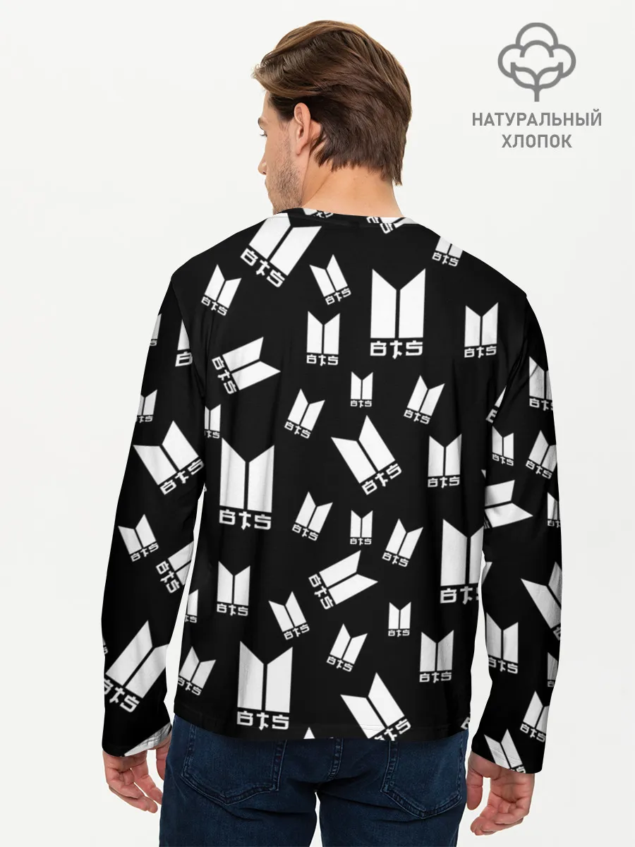 Мужской лонгслив базовый / BTS WE ARE BULLETPROOF