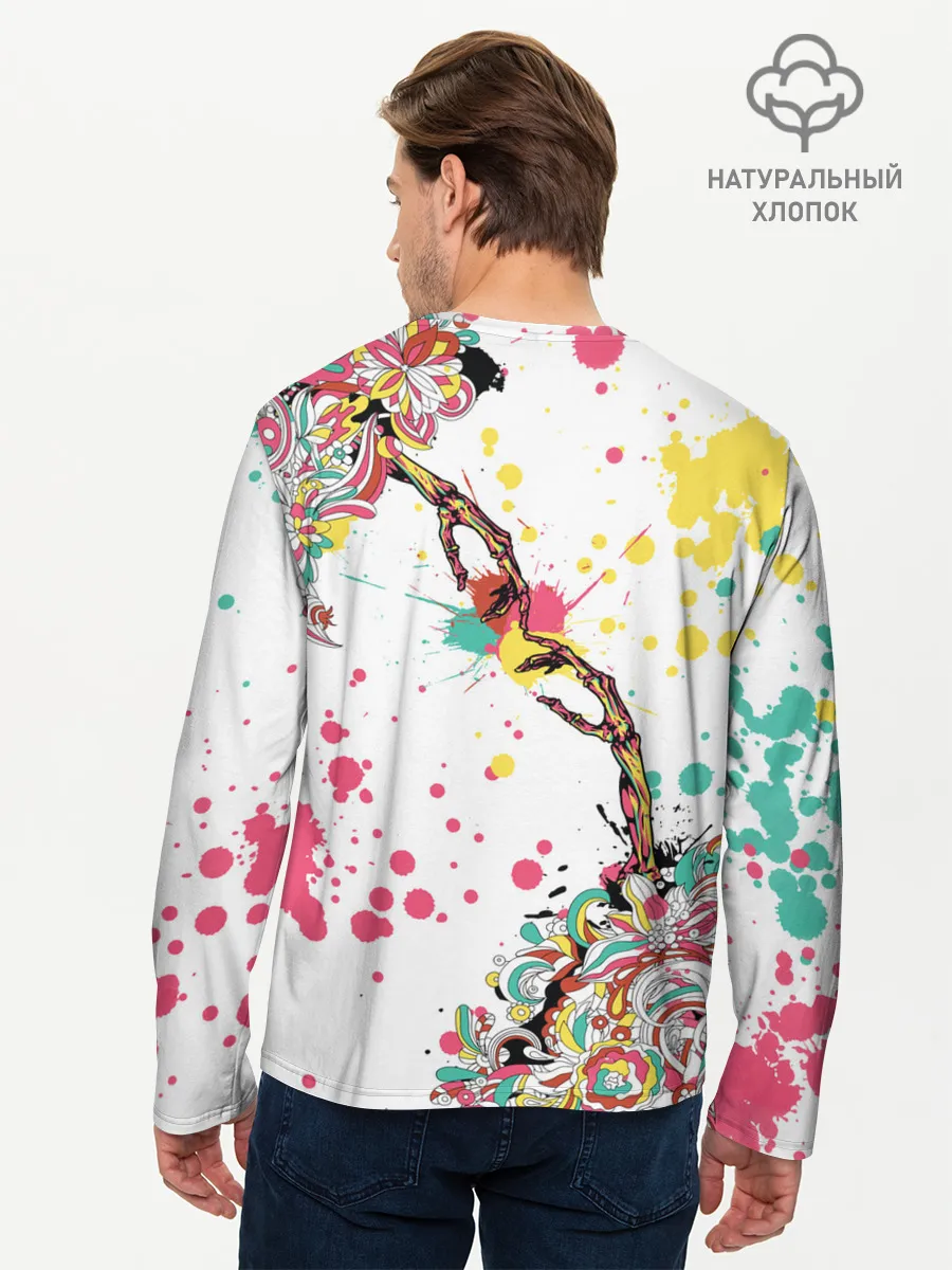 Мужской лонгслив базовый / Queen