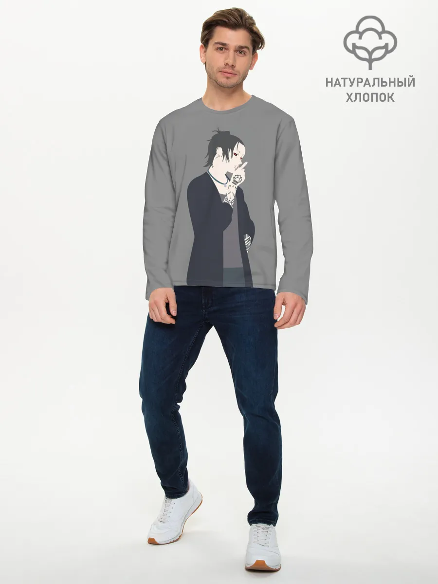 Мужской лонгслив базовый / Uta