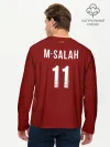 Мужской лонгслив базовый / М.Салах 19-20 home форма