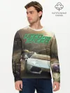 Мужской лонгслив базовый / Need for Speed