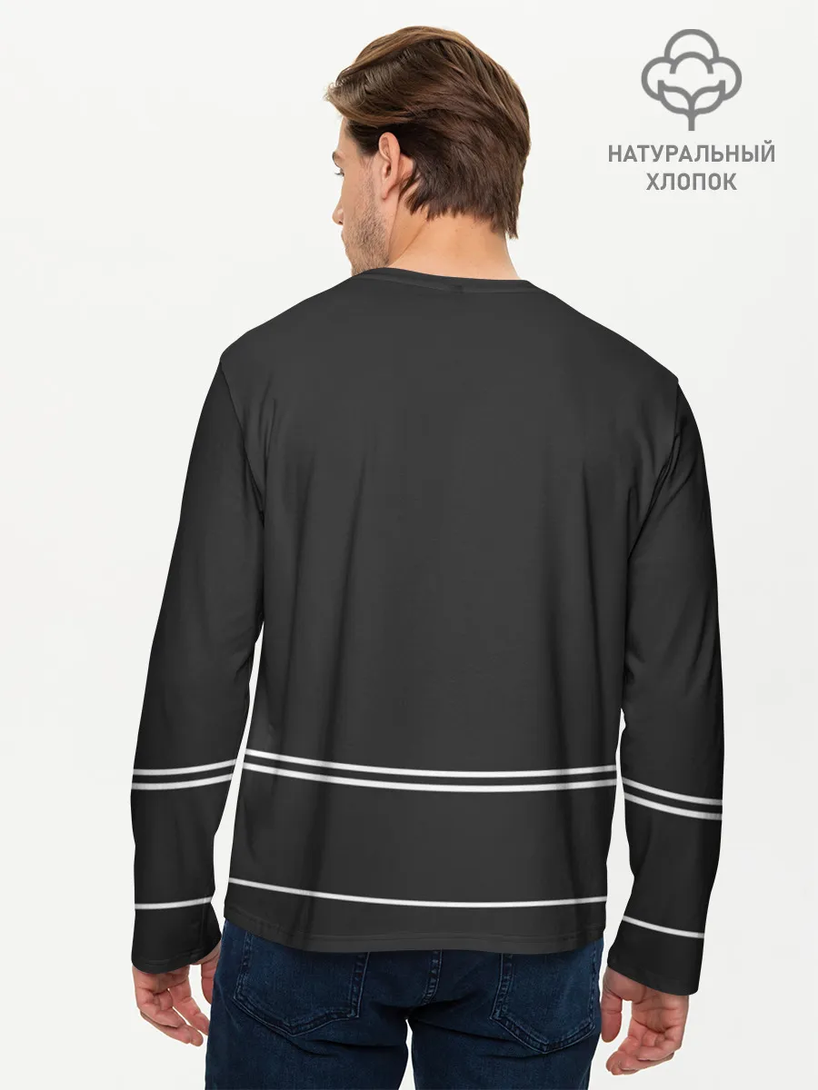 Мужской лонгслив базовый / Washington Capitals