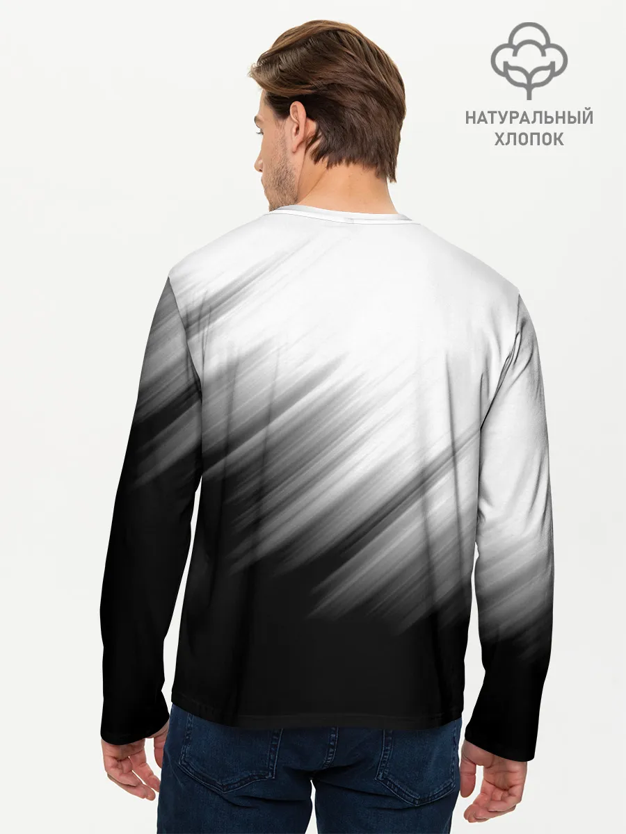 Мужской лонгслив базовый / ПОЛОСЫ И НИЧЕГО ЛИШНЕГО