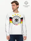 Мужской лонгслив базовый / Сборная Германии