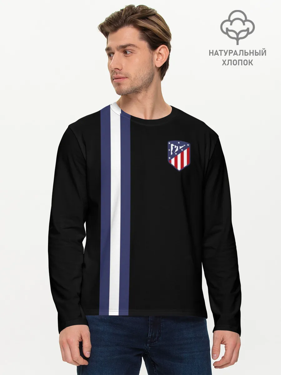 Мужской лонгслив базовый / Атлетико Мадрид