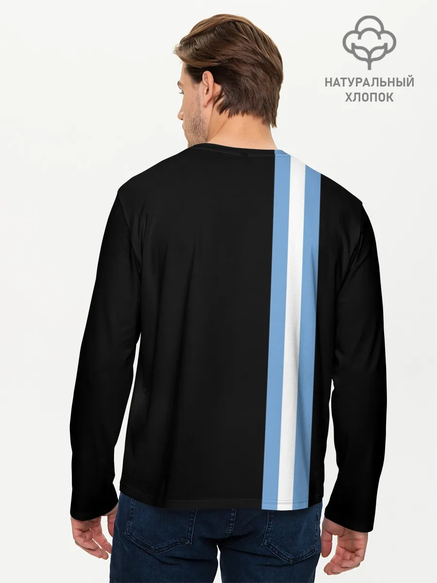 Мужской лонгслив базовый / Манчестер Сити