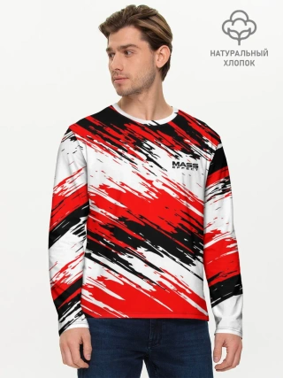 Мужской лонгслив базовый / Mass Effect